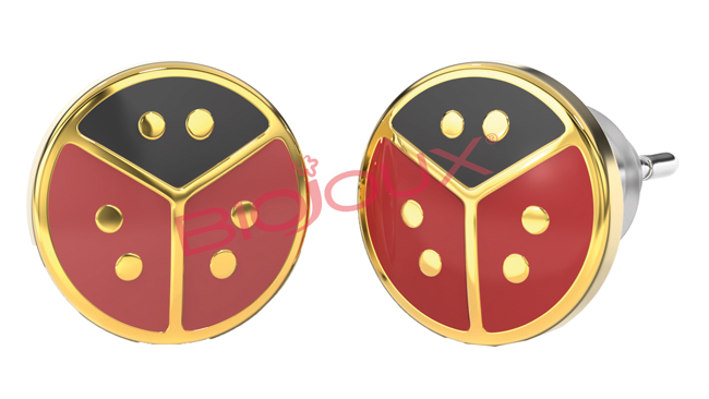 ORECCHINO STERILE BJT720 GP BABY LADYBUG - Farmacia Artemisia di Montecuollo Dott. Angelo snc