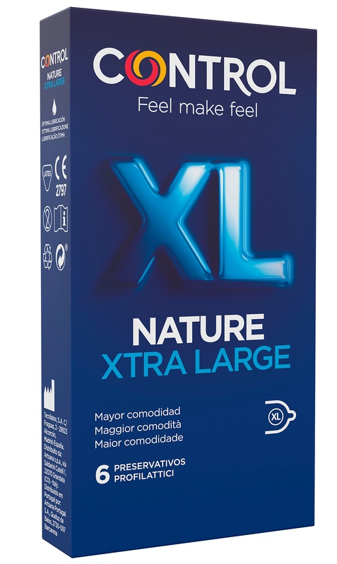 PROFILATTICO CONTROL NATURE 2,0 XL 6 PEZZI - Farmacia Artemisia di Montecuollo Dott. Angelo snc