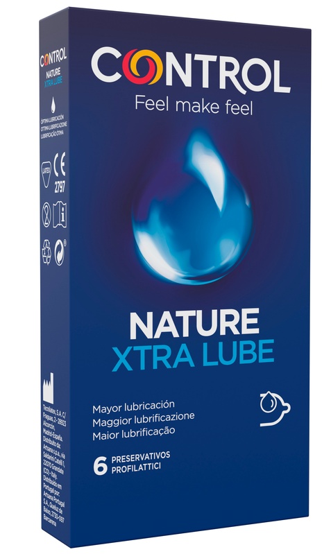 PROFILATTICO CONTROL NATURE 2,0 XTRA LUBE 6 PEZZI - Farmacia Artemisia di Montecuollo Dott. Angelo snc