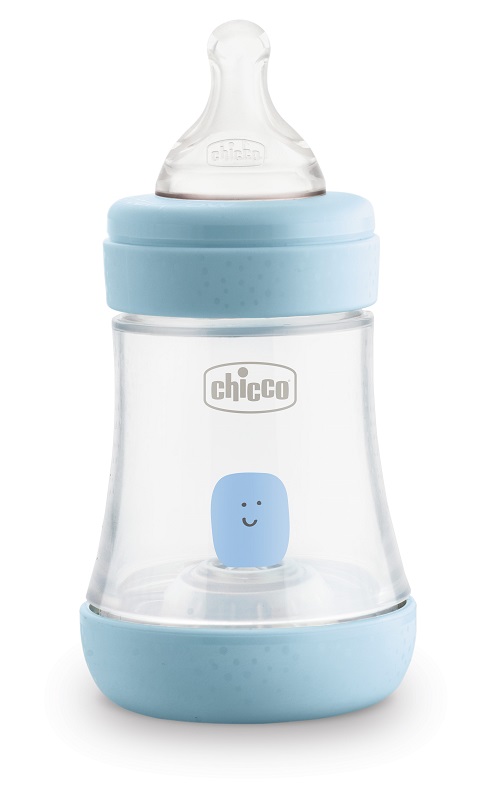 CHICCO BIBERON PERFECT 5 BOY 150 ML IN SILICONE 1 FORO - Farmacia Artemisia di Montecuollo Dott. Angelo snc