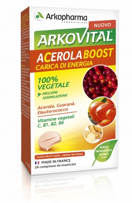 ACEROLA BOOST 24 COMPRESSE - Farmacia Artemisia di Montecuollo Dott. Angelo snc