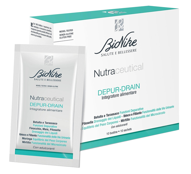 NUTRACEUTICAL DEPUR-DRAIN 10 BUSTINE - Farmacia Artemisia di Montecuollo Dott. Angelo snc