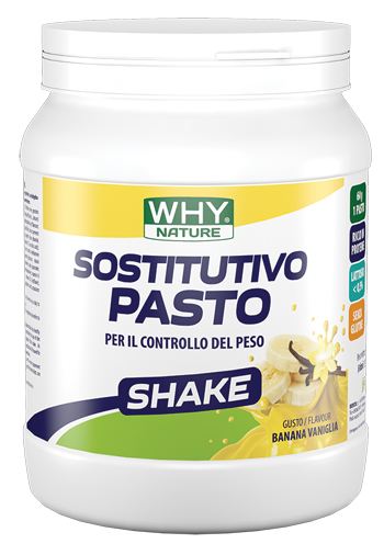 WHYNATURE SOSTITUTIVO PASTO BANANA-VANIGLIA 480 G - Farmacia Artemisia di Montecuollo Dott. Angelo snc