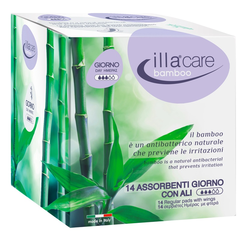 ILLA CARE BAMBOO ASSORBENTE GIORNO 14 PEZZI - Farmacia Artemisia di Montecuollo Dott. Angelo snc