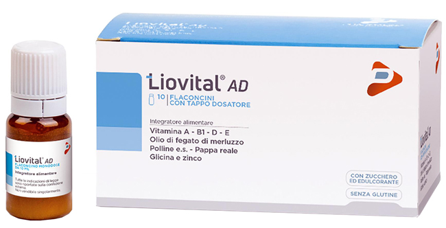 LIOVITAL AD 10 FLACONCINI DA 10 ML - Farmacia Artemisia di Montecuollo Dott. Angelo snc