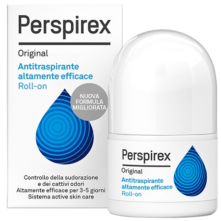 PERSPIREX ORIGINAL ANTITRASPIRANTE ROLL-ON DEODORANTE NUOVA FORMULA 20 ML - Farmacia Artemisia di Montecuollo Dott. Angelo snc