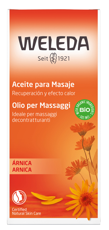 OLIO MASSAGGI ARNICA 200 ML - Farmacia Artemisia di Montecuollo Dott. Angelo snc
