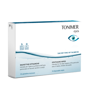 TONIMER EYES SALVIETTINE OFTALMICHE 16 PEZZI - Farmacia Artemisia di Montecuollo Dott. Angelo snc