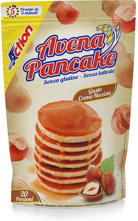 PROACTION AVENA PANCAKE CREMA DI NOCCIOLE 1000 G - Farmacia Artemisia di Montecuollo Dott. Angelo snc