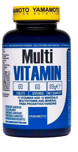 YAMAMOTO NUTRITION MULTI VITAMIN 60 COMPRESSE - Farmacia Artemisia di Montecuollo Dott. Angelo snc