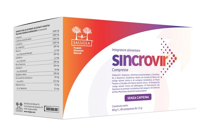SALUGEA SINCROVIR 40 COMPRESSE - Farmacia Artemisia di Montecuollo Dott. Angelo snc