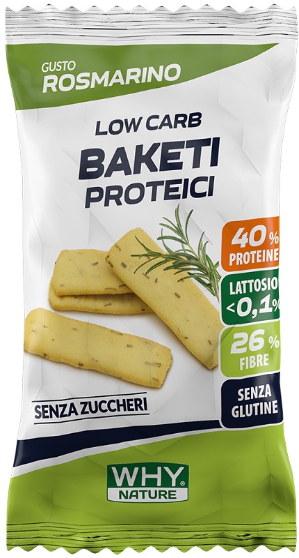 WHYNATURE BAKETI PROTEICI ROSMARINO 30 G - Farmacia Artemisia di Montecuollo Dott. Angelo snc