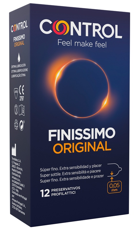 CONTROL FINISSIMO ORIGINAL 12 PEZZI - Farmacia Artemisia di Montecuollo Dott. Angelo snc