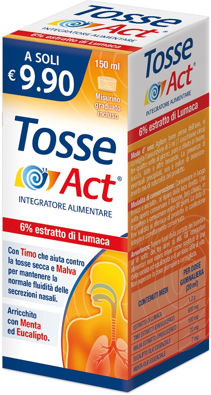 TOSSE ACT 150 ML - Farmacia Artemisia di Montecuollo Dott. Angelo snc