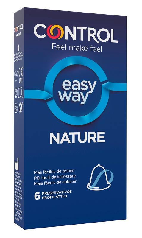 PROFILATTICO CONTROL EASY WAY NATURE 6 PEZZI - Farmacia Artemisia di Montecuollo Dott. Angelo snc