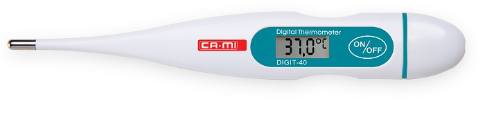 TERMOMETRO DIGITALE DIGIT 40 A 40 SECONDI CON PUNTA RIGIDA - Farmacia Artemisia di Montecuollo Dott. Angelo snc