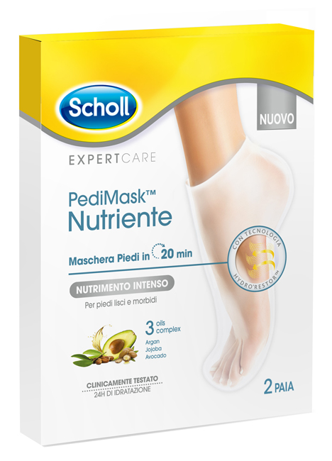SCHOLL EXPERTCARE PEDIMASK NUTRIENTE 3 OILS COMPLEX - Farmacia Artemisia di Montecuollo Dott. Angelo snc