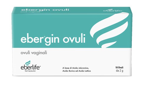 EBERGIN OVULI VAGINALI 10 PEZZI - Farmacia Artemisia di Montecuollo Dott. Angelo snc
