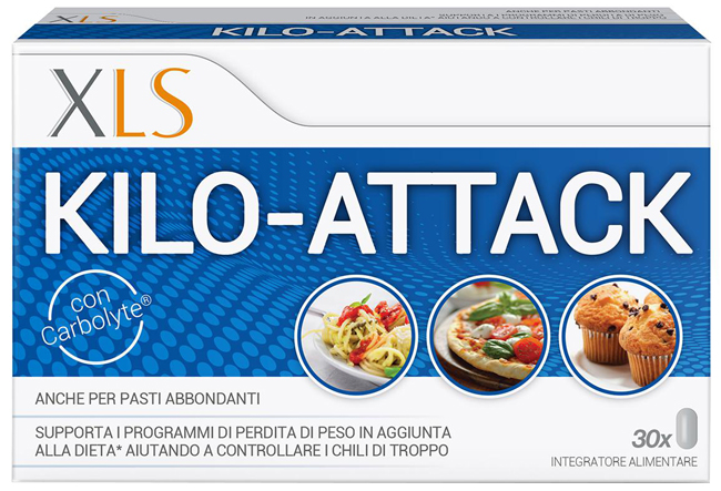 XLS KILO-ATTACK 30 COMPRESSE - Farmacia Artemisia di Montecuollo Dott. Angelo snc