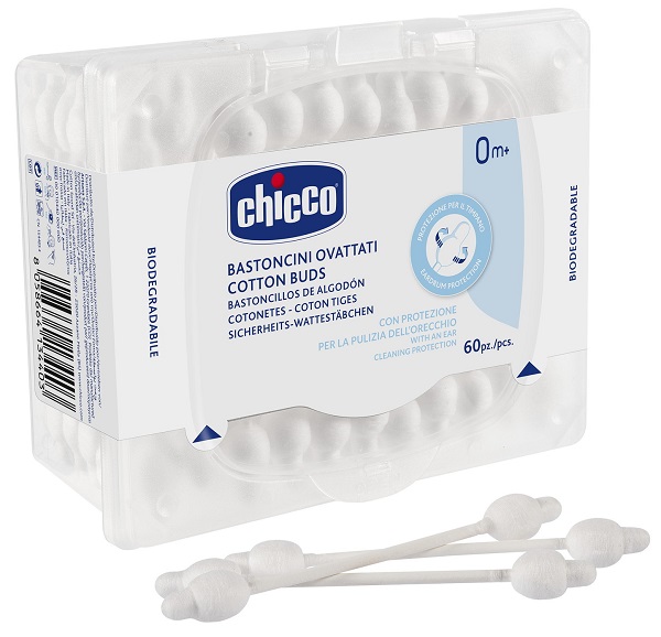 CHICCO BASTONCINI COTONATI 60 PEZZI - Farmacia Artemisia di Montecuollo Dott. Angelo snc
