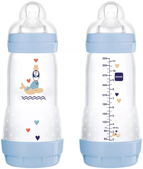MAM BIBERON EASY START 320 ML 4+ TETTARELLA 3 MASCHIO - Farmacia Artemisia di Montecuollo Dott. Angelo snc