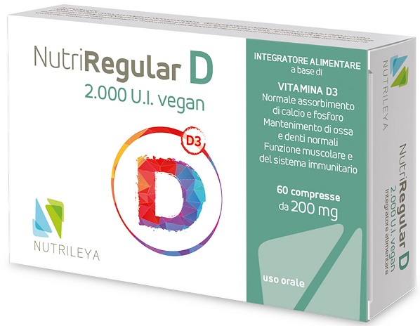 NUTRIREGULAR D 2000UI 60 COMPRESSE - Farmacia Artemisia di Montecuollo Dott. Angelo snc