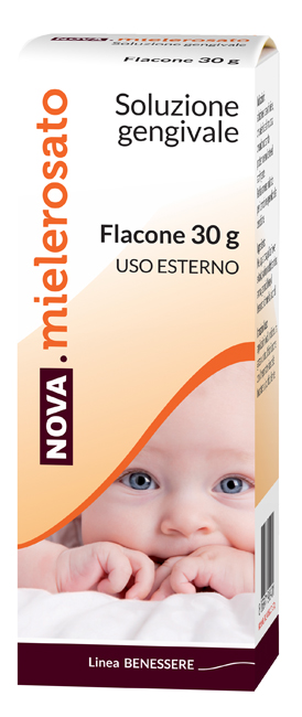 NOVA MIELEROSATO SOLUZIONE GENGIVALE 30 G - Farmacia Artemisia di Montecuollo Dott. Angelo snc