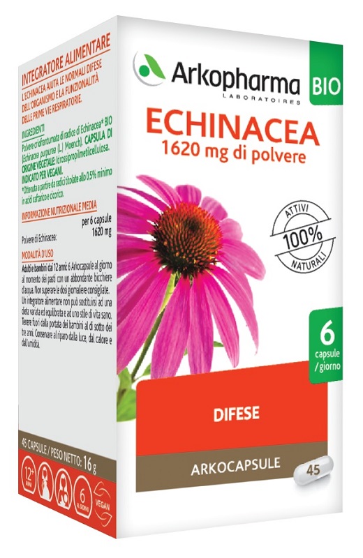ARKOCPS ECHINACEA 45 CAPSULE BIO - Farmacia Artemisia di Montecuollo Dott. Angelo snc