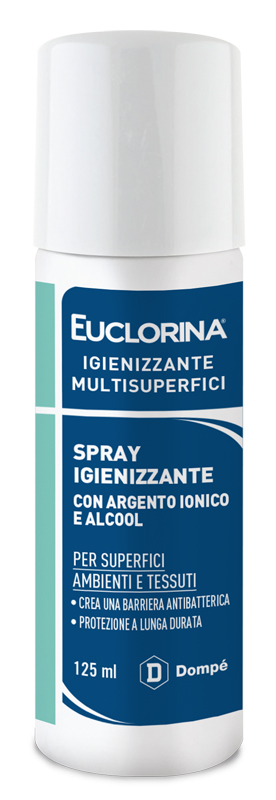 EUCLORINA IGIENIZZANTE MULTISUPERFICI SPRAY 125 ML - Farmacia Artemisia di Montecuollo Dott. Angelo snc