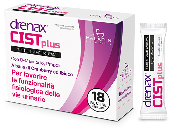 DRENAX FORTE CIST PLUS 18 STICK PACK - Farmacia Artemisia di Montecuollo Dott. Angelo snc