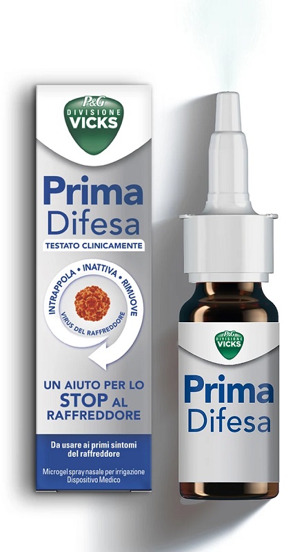 VICKS PRIMA DIFESA MICROGEL SPRAY NASALE IN MICROGEL 15 ML - Farmacia Artemisia di Montecuollo Dott. Angelo snc