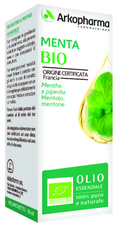 ARKOESSENTIEL MENTA PIPERITA BIO 10 ML - Farmacia Artemisia di Montecuollo Dott. Angelo snc