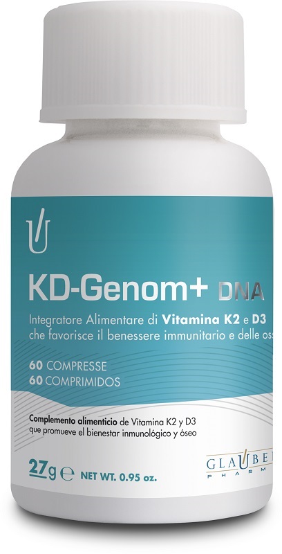 GLAUBER PHARMA KD-GENOM+ DNA 60 COMPRESSE - Farmacia Artemisia di Montecuollo Dott. Angelo snc