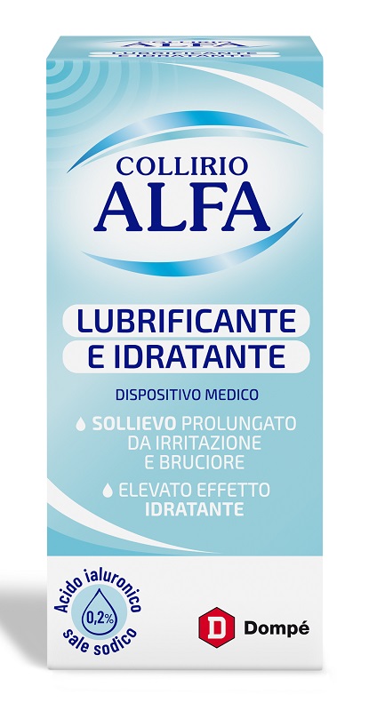 COLLIRIO ALFA LUBRIFICANTE/IDRATANTE 10 ML - Farmacia Artemisia di Montecuollo Dott. Angelo snc