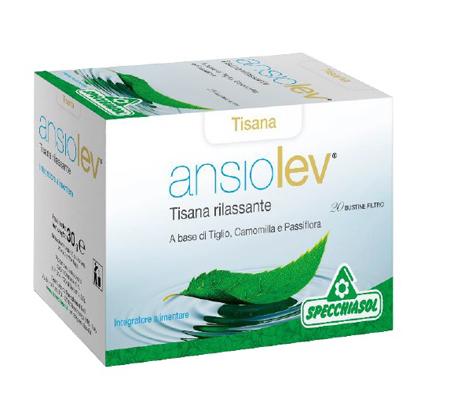 ANSIOLEV TISANA 20 FILTRI 30 G - Farmacia Artemisia di Montecuollo Dott. Angelo snc