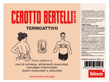BERTELLI CEROTTO MED MEDIO 16 X 12,5 CM - Farmacia Artemisia di Montecuollo Dott. Angelo snc