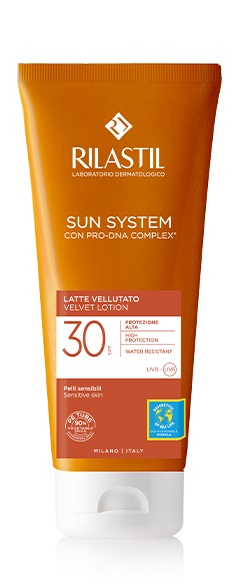 RILASTIL SUN SYSTEM PHOTO PROTECTION TERAPY LATTE VELLUTANTE SPF 30 200 ML - Farmacia Artemisia di Montecuollo Dott. Angelo snc