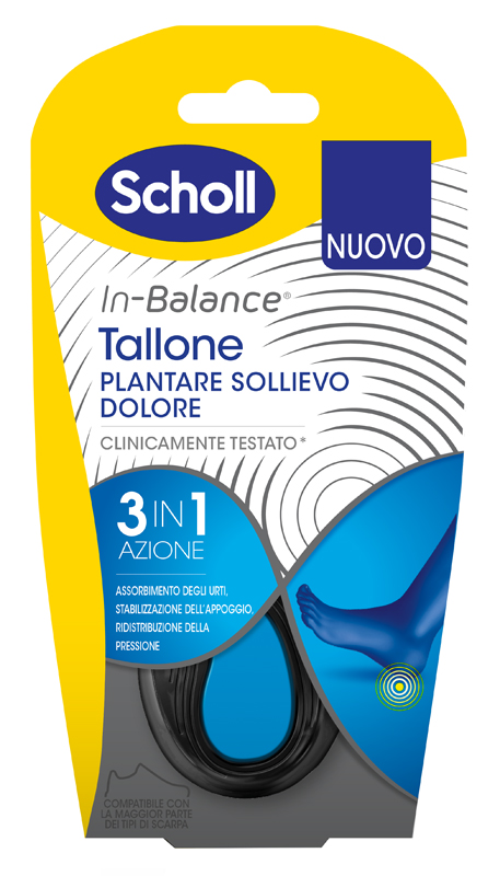 SCHOLL PLANTARE TALLONE S 2 PEZZI - Farmacia Artemisia di Montecuollo Dott. Angelo snc