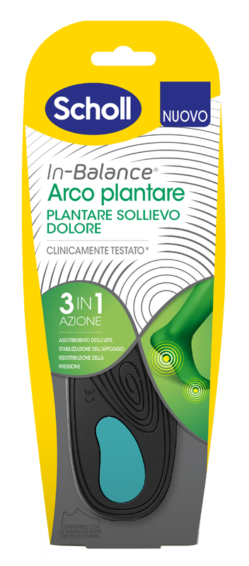 SCHOLL PLANTARE ARCO M 2 PEZZI - Farmacia Artemisia di Montecuollo Dott. Angelo snc