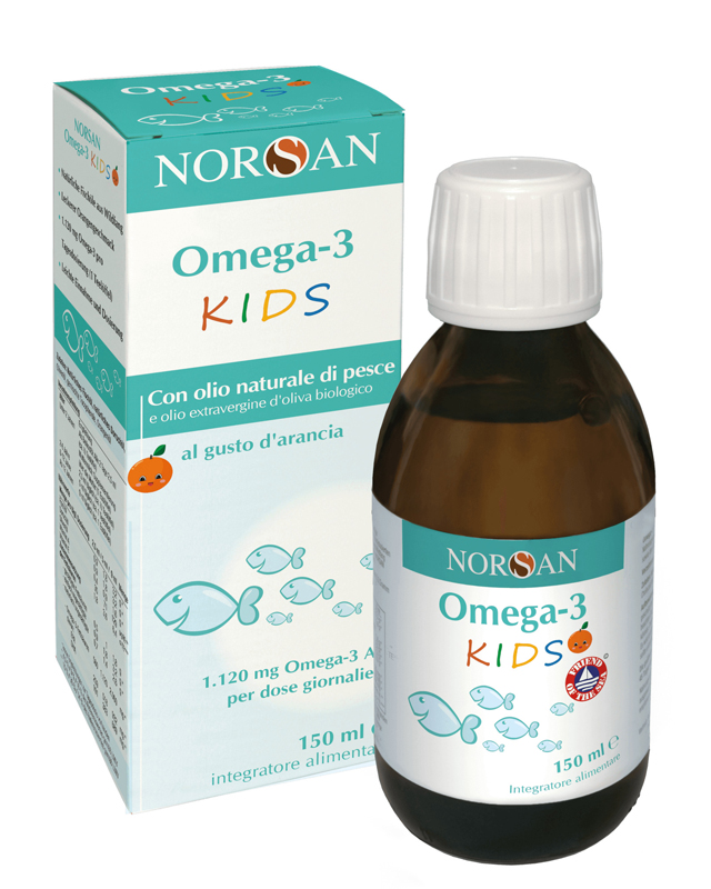NORSAN KIDS OMEGA 3 KIDS 150 ML - Farmacia Artemisia di Montecuollo Dott. Angelo snc