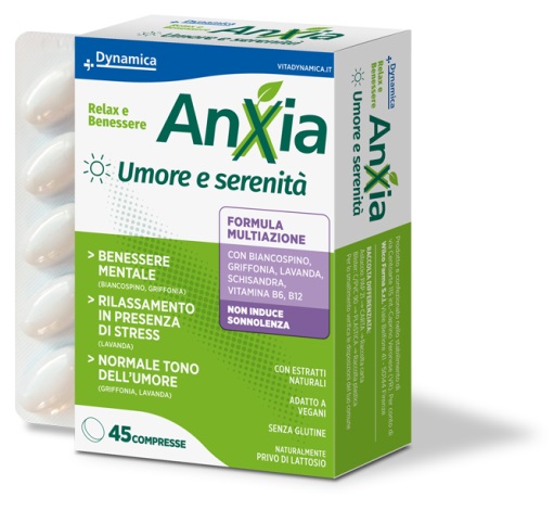 DYNAMICA ANXIA UMORE E SERENITA' 45 COMPRESSE - Farmacia Artemisia di Montecuollo Dott. Angelo snc