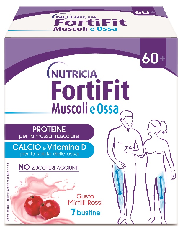 FORTIFIT MUSCOLI&OSSA MIRTILLO ROSSO 7 BUSTINE - Farmacia Artemisia di Montecuollo Dott. Angelo snc