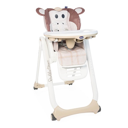 CHICCO SEGGIOLONE POLLY 2 START MONKEY - 4R - Farmacia Artemisia di Montecuollo Dott. Angelo snc