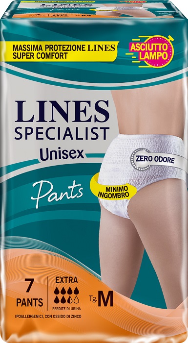 LINES SPECIALIST PANTS UNISEX EXTRA M 7 PEZZI - Farmacia Artemisia di Montecuollo Dott. Angelo snc