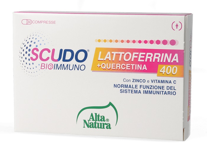 SCUDO LATTOFERRINA + QUERCETINA 400 30 COMPRESSE - Farmacia Artemisia di Montecuollo Dott. Angelo snc