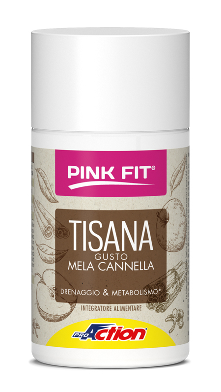PINK FIT TISANA MELA CANNELLA 20 COMPRESSE - Farmacia Artemisia di Montecuollo Dott. Angelo snc