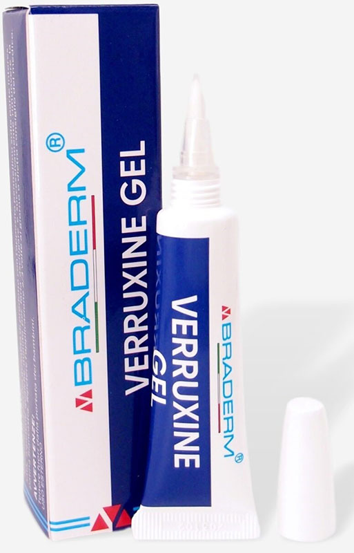 VERRUXINE GEL 15 ML BRADERM - Farmacia Artemisia di Montecuollo Dott. Angelo snc