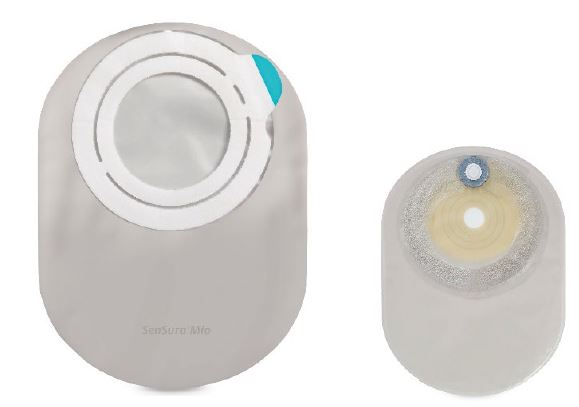 SENSURA MIO FLEX SISTEMA 2 PEZZI CON AGGANCIO ADESIVO SACCA COLOSTOMIA A FONDO CHIUSO TRASPARENTE 50MM 30 PEZZI - Farmacia Artemisia di Montecuollo Dott. Angelo snc