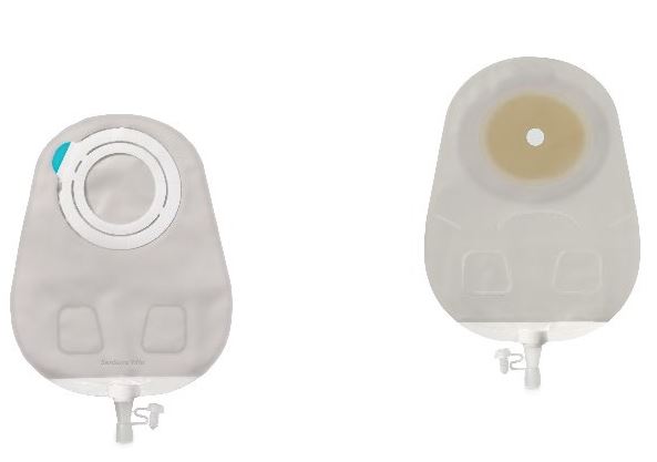 SENSURA MIO FLEX SISTEMA 2 PEZZI CON AGGANCIO ADESIVO SACCA MULTICHAMBER PER UROSTOMIA TRASPARENTE 35MM DA 550 ML 30 PEZZI - Farmacia Artemisia di Montecuollo Dott. Angelo snc