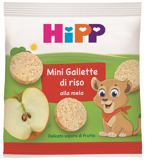 HIPP MINI GALLETTE DI RISO ALLA MELA 30 G - Farmacia Artemisia di Montecuollo Dott. Angelo snc